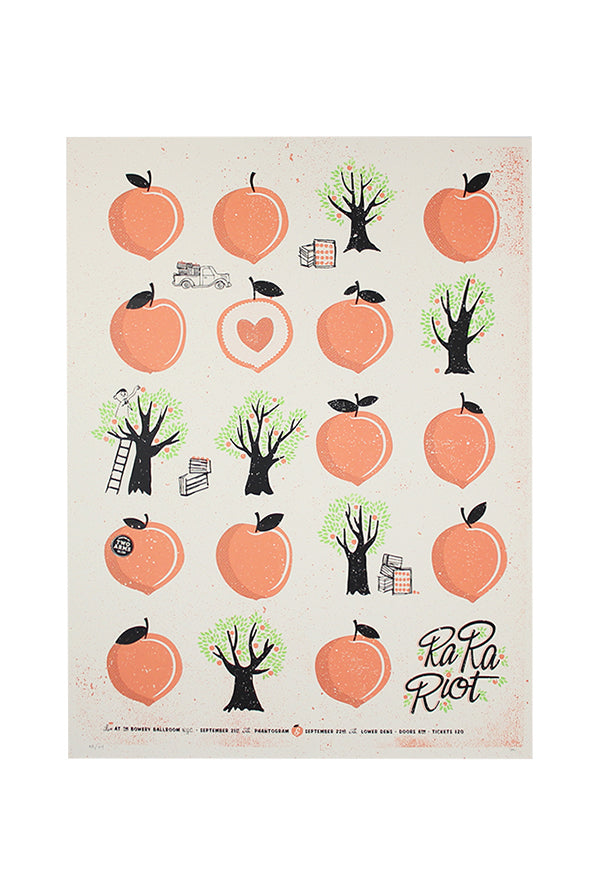 Peach Tree Poster product by Ra Ra Riot