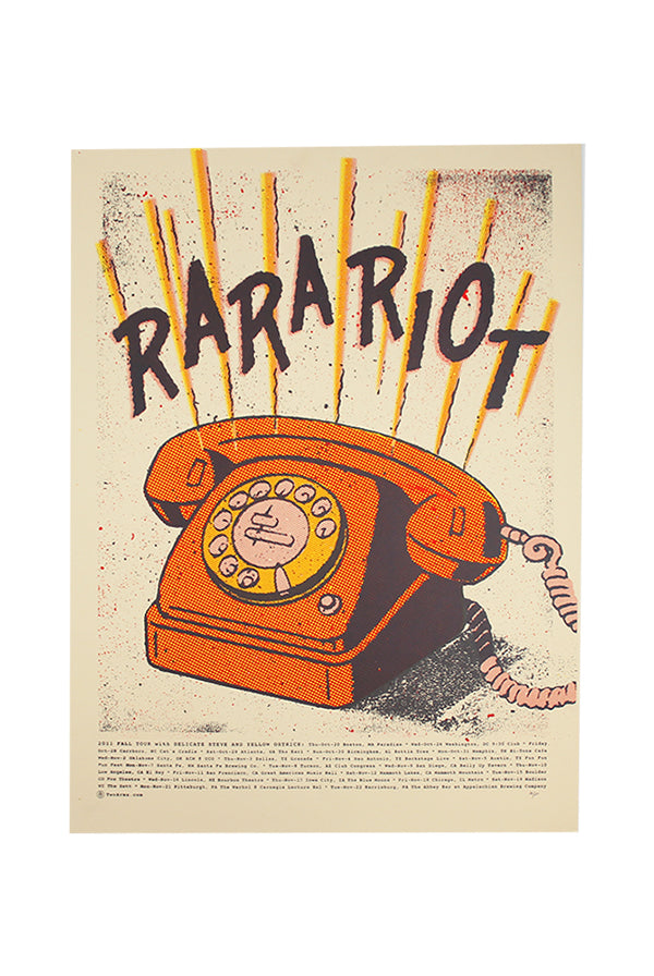 2011 Tour Unsigned product by Ra Ra Riot