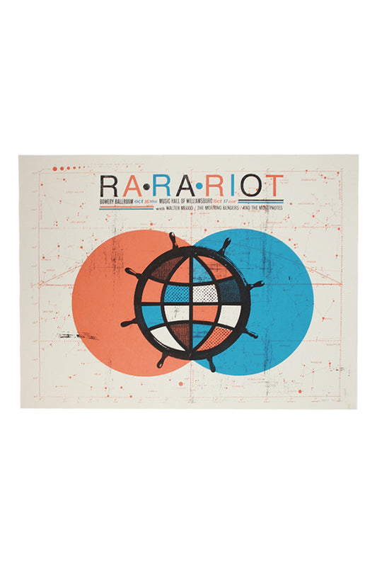 Ven Diagram Ship Wheel Poster product by Ra Ra Riot