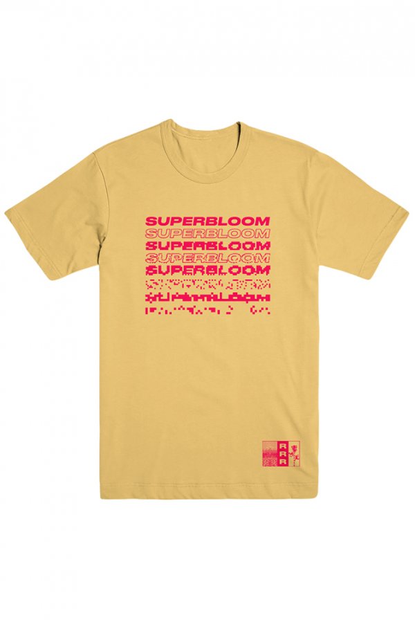Superbloom Tee (Yellow) product by Ra Ra Riot